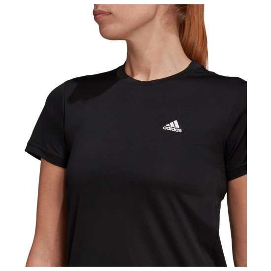 Adidas Γυναικεία κοντομάνικη μπλούζα Aeroready Designed 2 move 3-Stripes Adidas Γυναικεία κοντομάνικη μπλούζα Aeroready Designed 2 move 3-Stripes